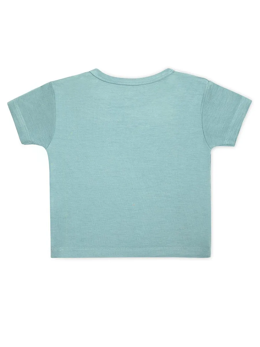 Aquifer Teal Bamboo Top & Bottoms