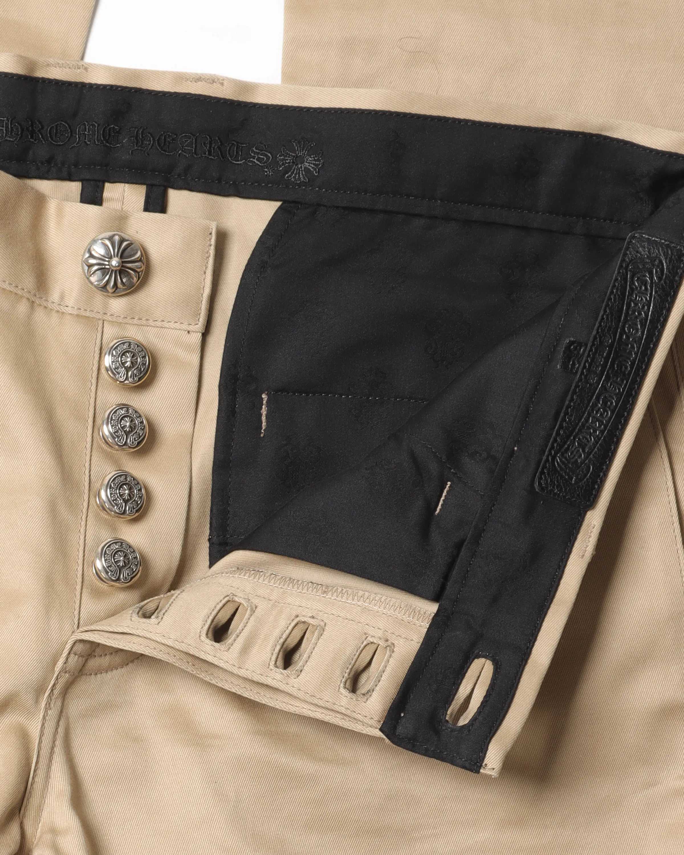 Cross Patch Chino Pants