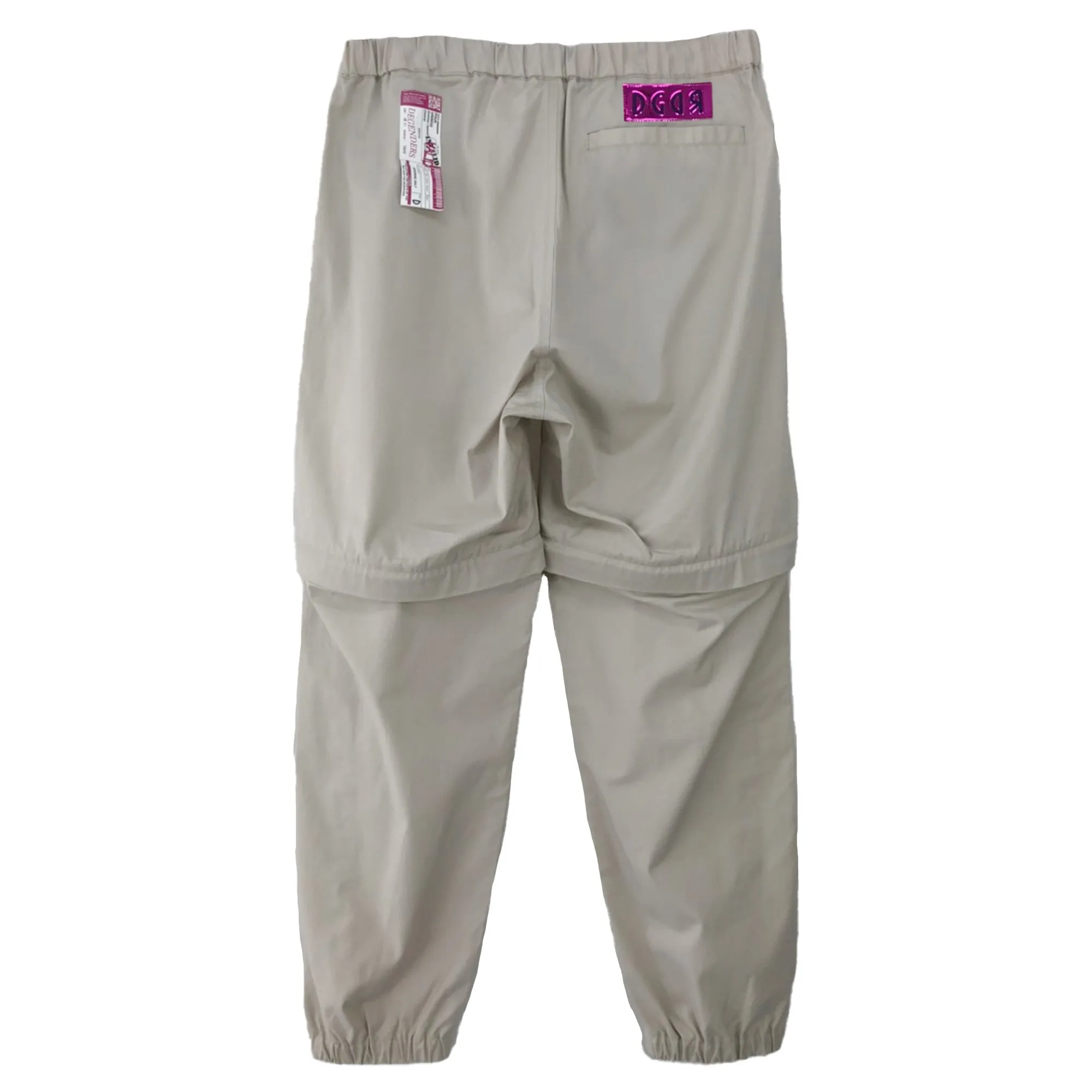 DETACHABLE CHINO JOGGER PANTS