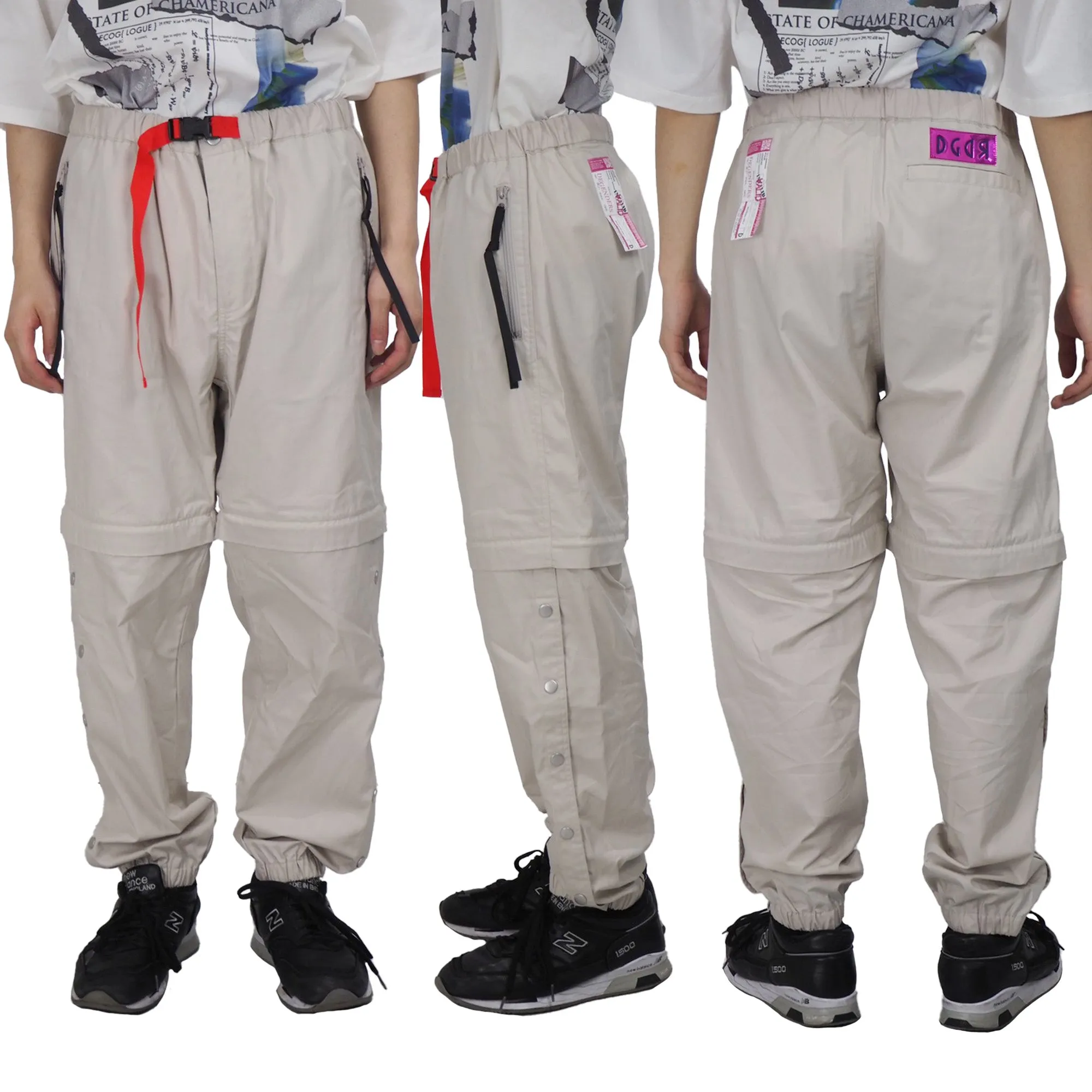 DETACHABLE CHINO JOGGER PANTS