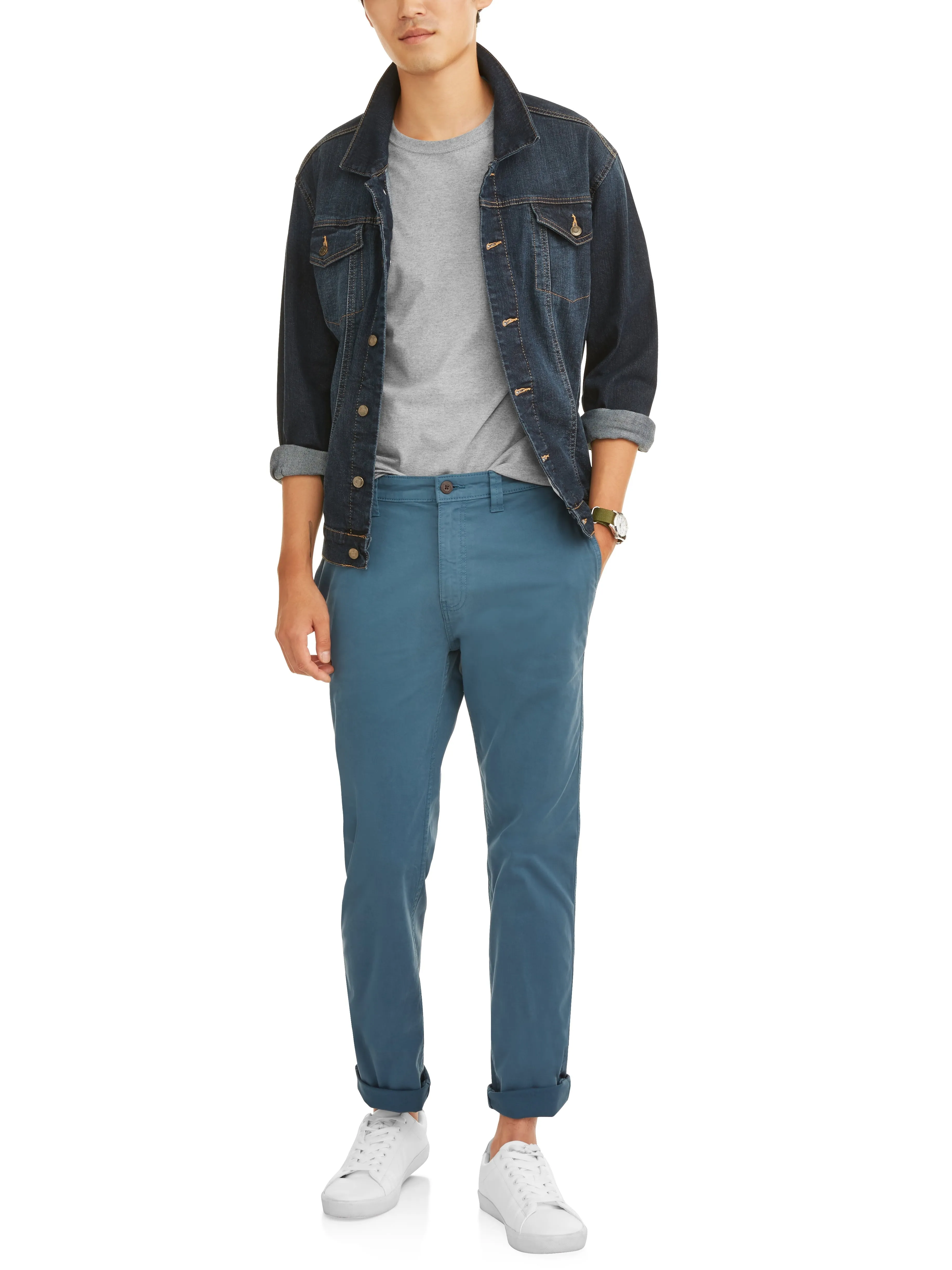 George Men's Slim Chino Pants