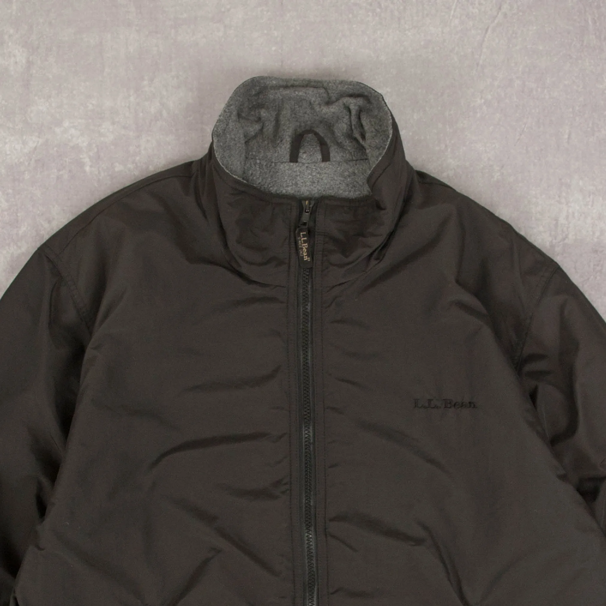 MEN'S VINTAGE L.L.BEAN WARM-UP BOMBER JACKET - LARGE