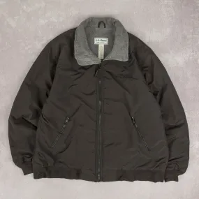 MEN'S VINTAGE L.L.BEAN WARM-UP BOMBER JACKET - LARGE